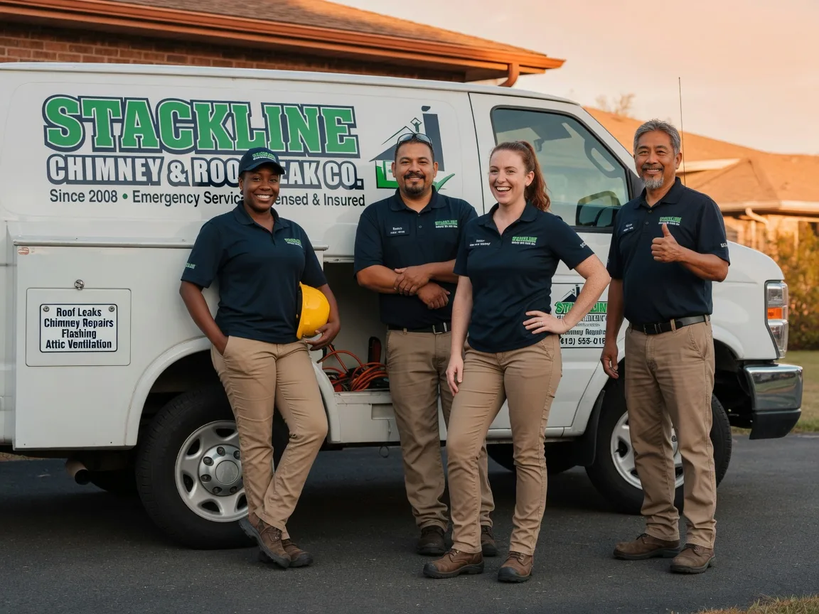 Chimney flashing repair company in University City, MO